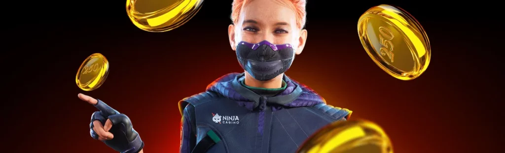 Spela slots och live casino hos Ninja Casino S